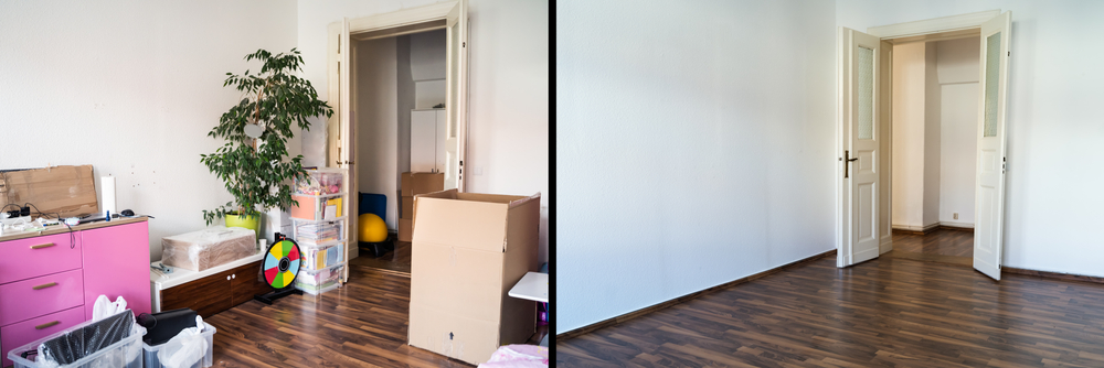 House,Mess,And,Junk,Declutter,Before,And,After